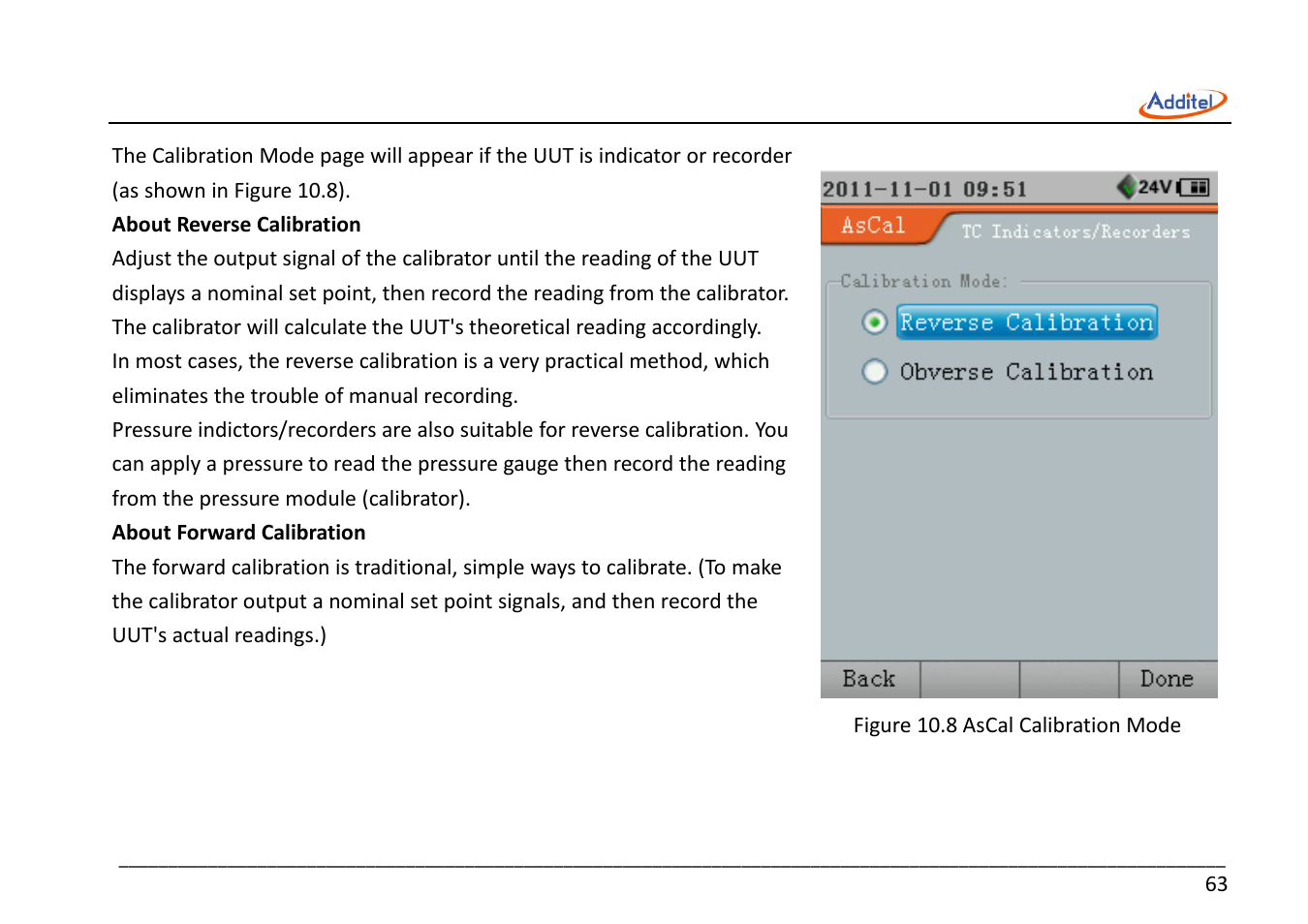 Additel 221A Multifunction Temperature Calibrator User Manual User Manual | Page 70 / 87