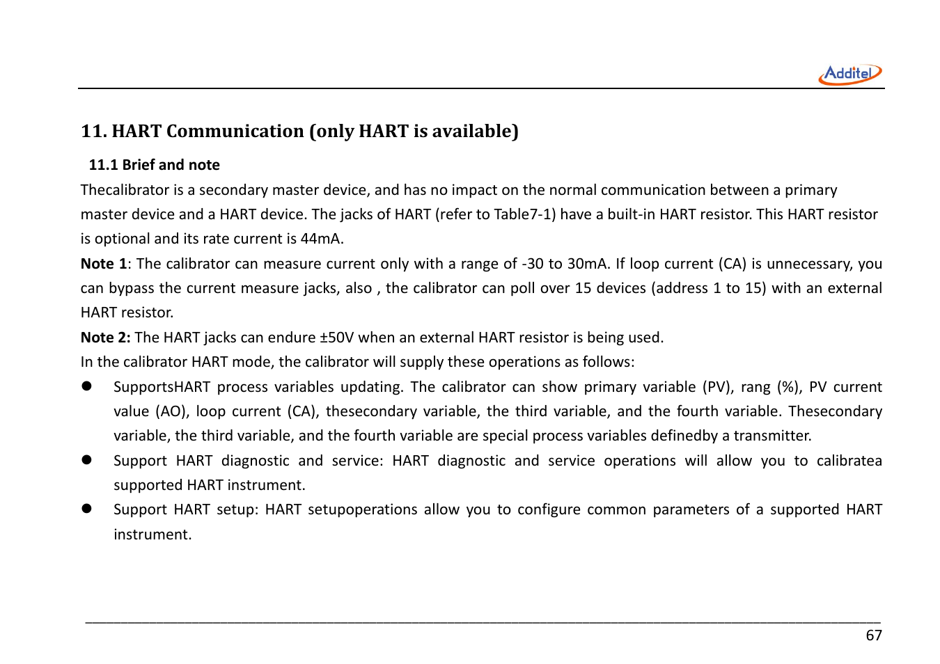 Additel 221A Multifunction Temperature Calibrator User Manual User Manual | Page 74 / 87