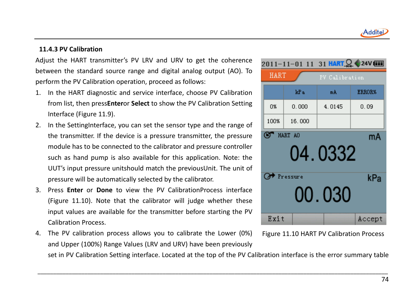 Additel 221A Multifunction Temperature Calibrator User Manual User Manual | Page 81 / 87