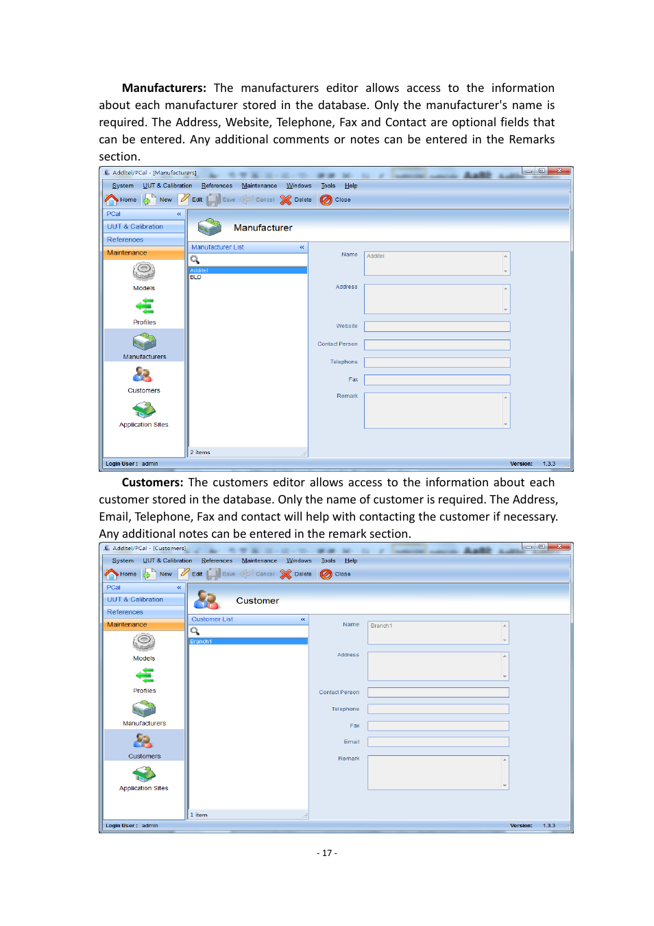 Additel PCal User Manual User Manual | Page 18 / 35
