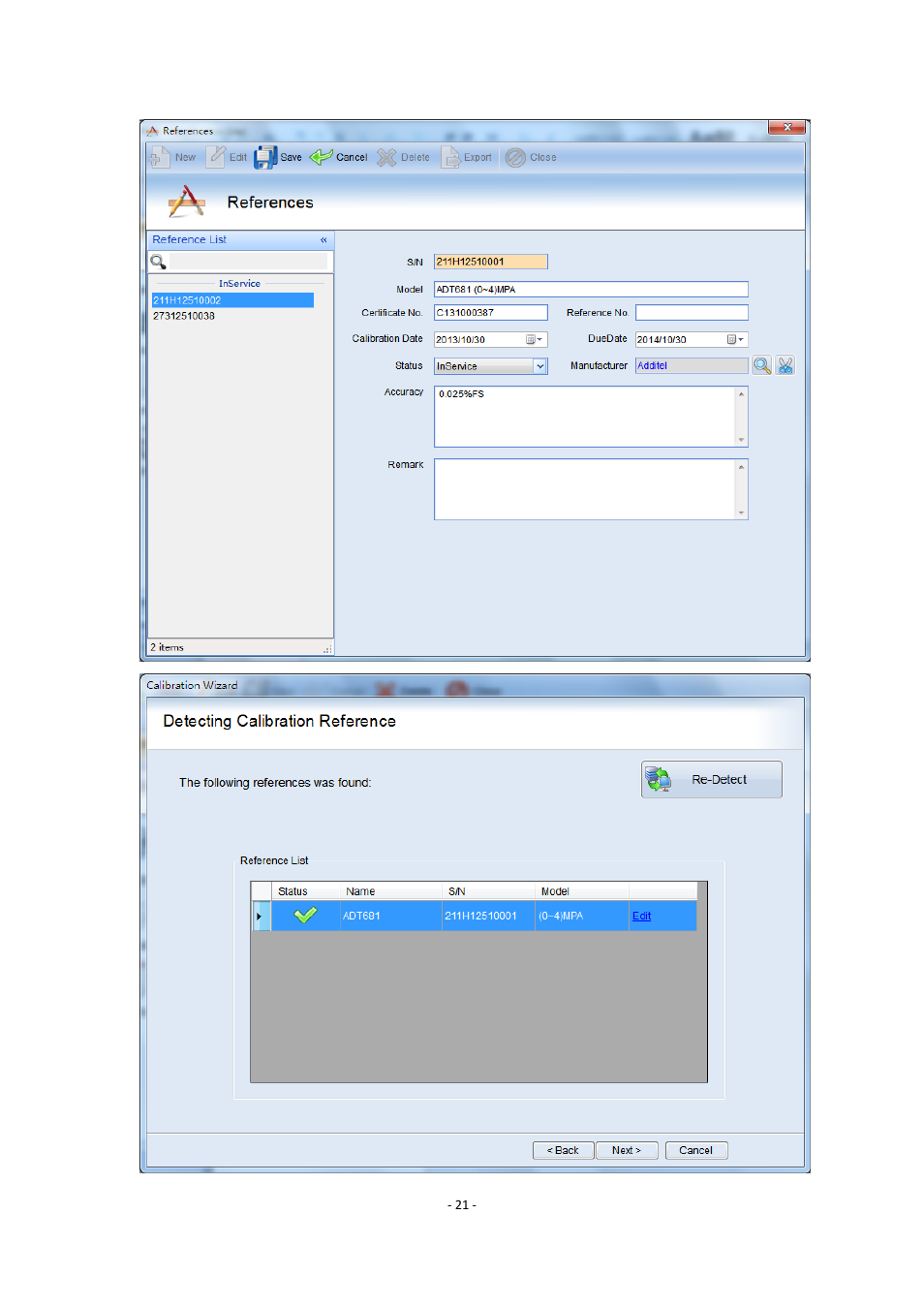 Additel PCal User Manual User Manual | Page 22 / 35