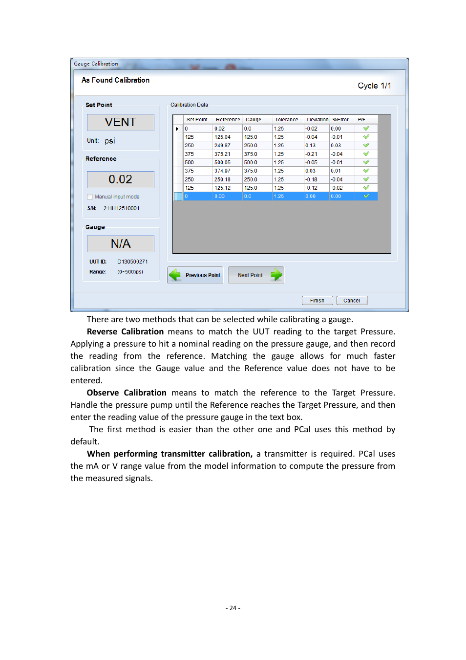 Additel PCal User Manual User Manual | Page 25 / 35