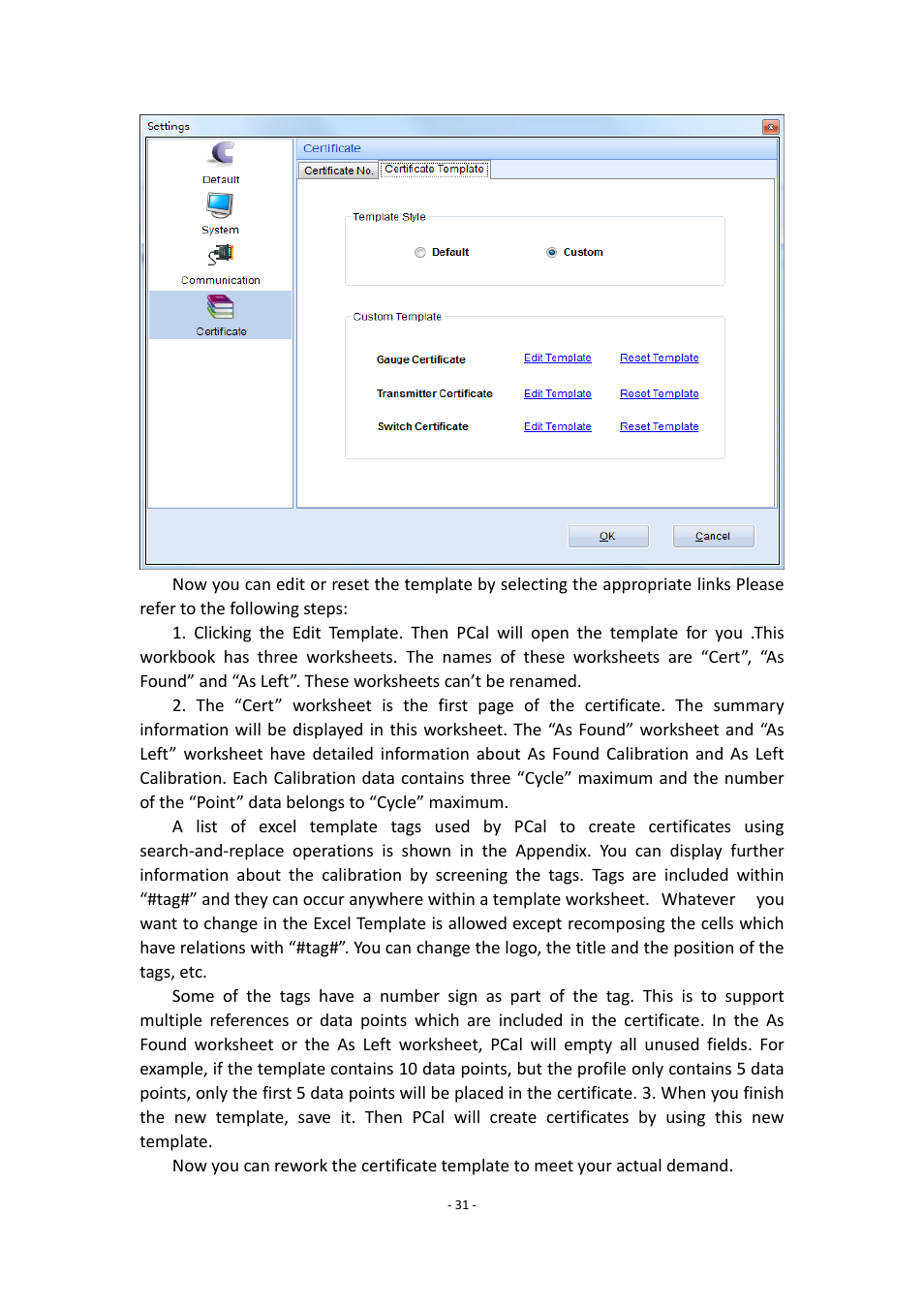 Additel PCal User Manual User Manual | Page 32 / 35