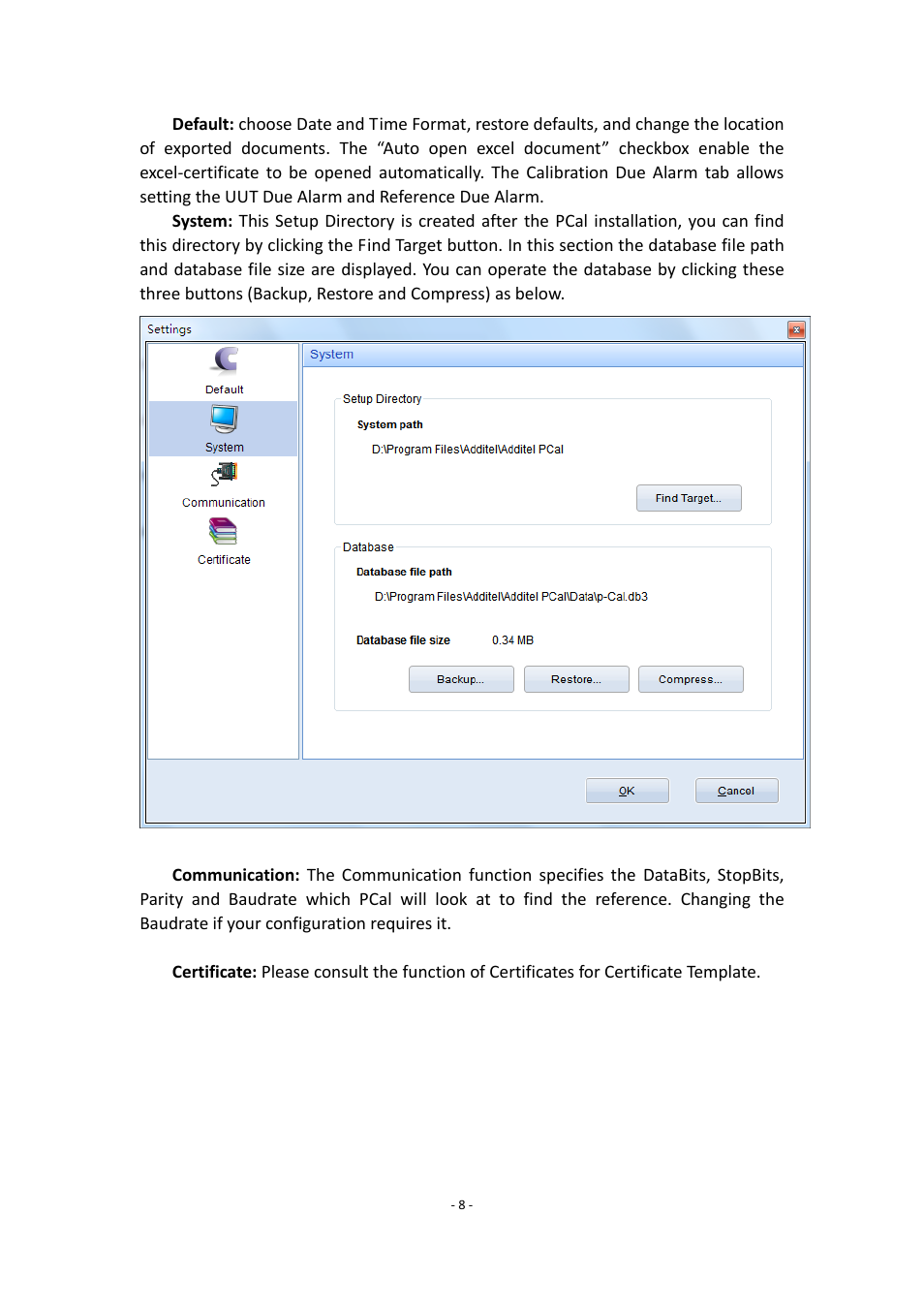 Additel PCal User Manual User Manual | Page 9 / 35