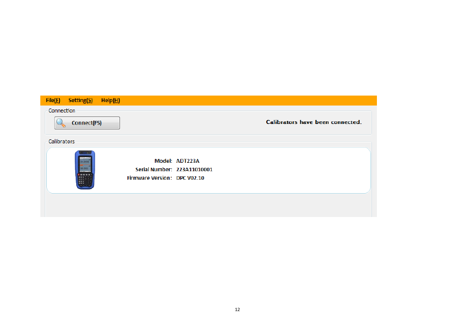 Chapter 6 adt22x series calibrator | Additel Land User Manual User Manual | Page 12 / 18