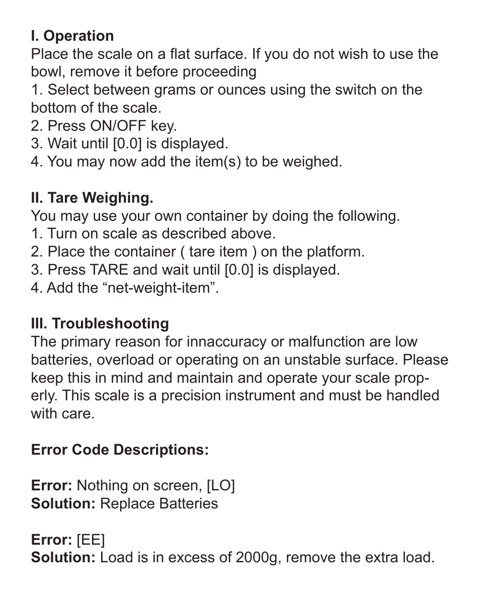 American Weigh Scales AMW-810-5k User Manual | Page 3 / 4