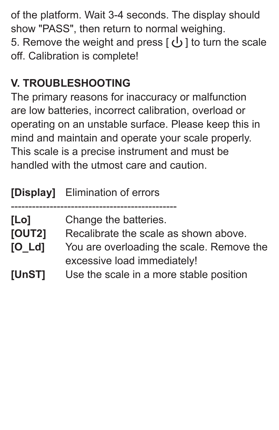 American Weigh Scales Blade-V2-400 User Manual | Page 4 / 5