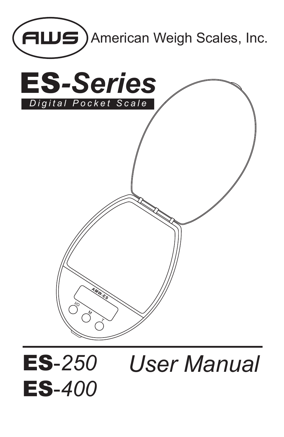 American Weigh Scales ES-400 User Manual | 5 pages