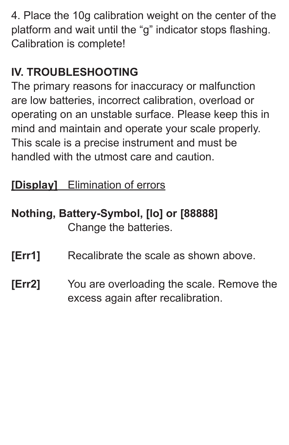 American Weigh Scales Gemini-20 User Manual | Page 4 / 6