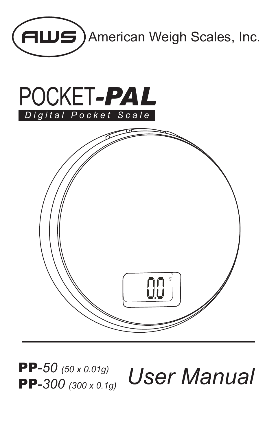 American Weigh Scales PP-300 User Manual | 5 pages