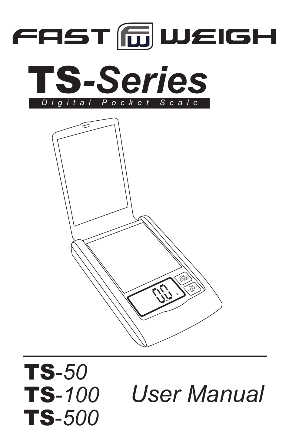 American Weigh Scales TS-500 User Manual | 5 pages