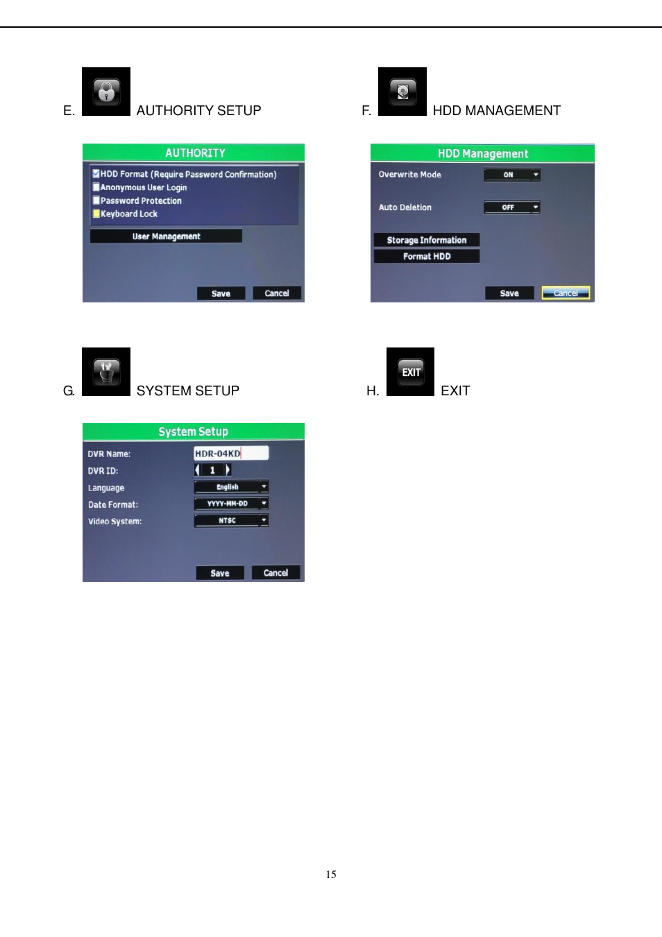 Aposonic A-S0404R13A User Manual | Page 14 / 64