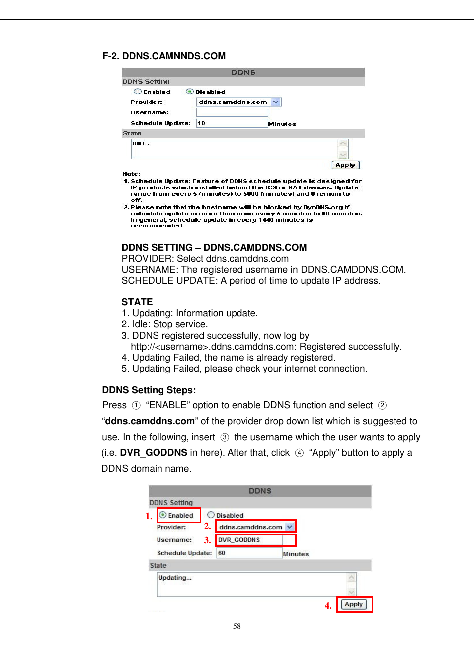 Aposonic A-S0404R13A User Manual | Page 57 / 64
