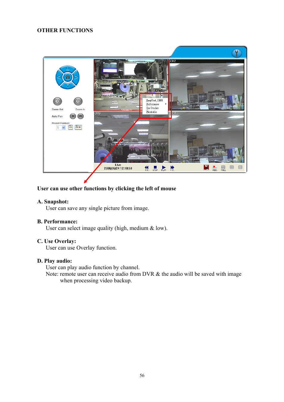 Aposonic A-S0401R1 User Manual | Page 56 / 72