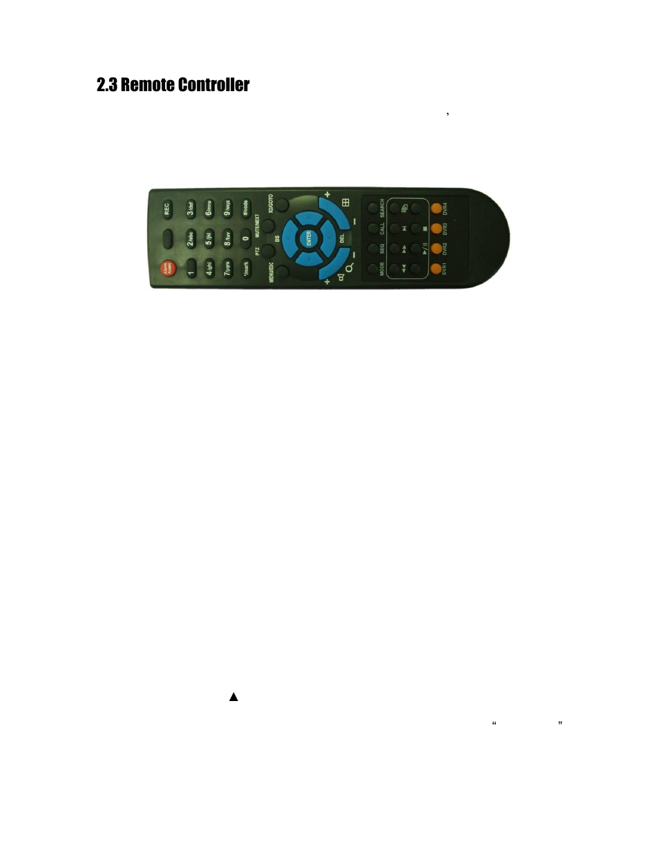 3 remote controller | Aposonic A-S0402R21 User Manual | Page 10 / 83