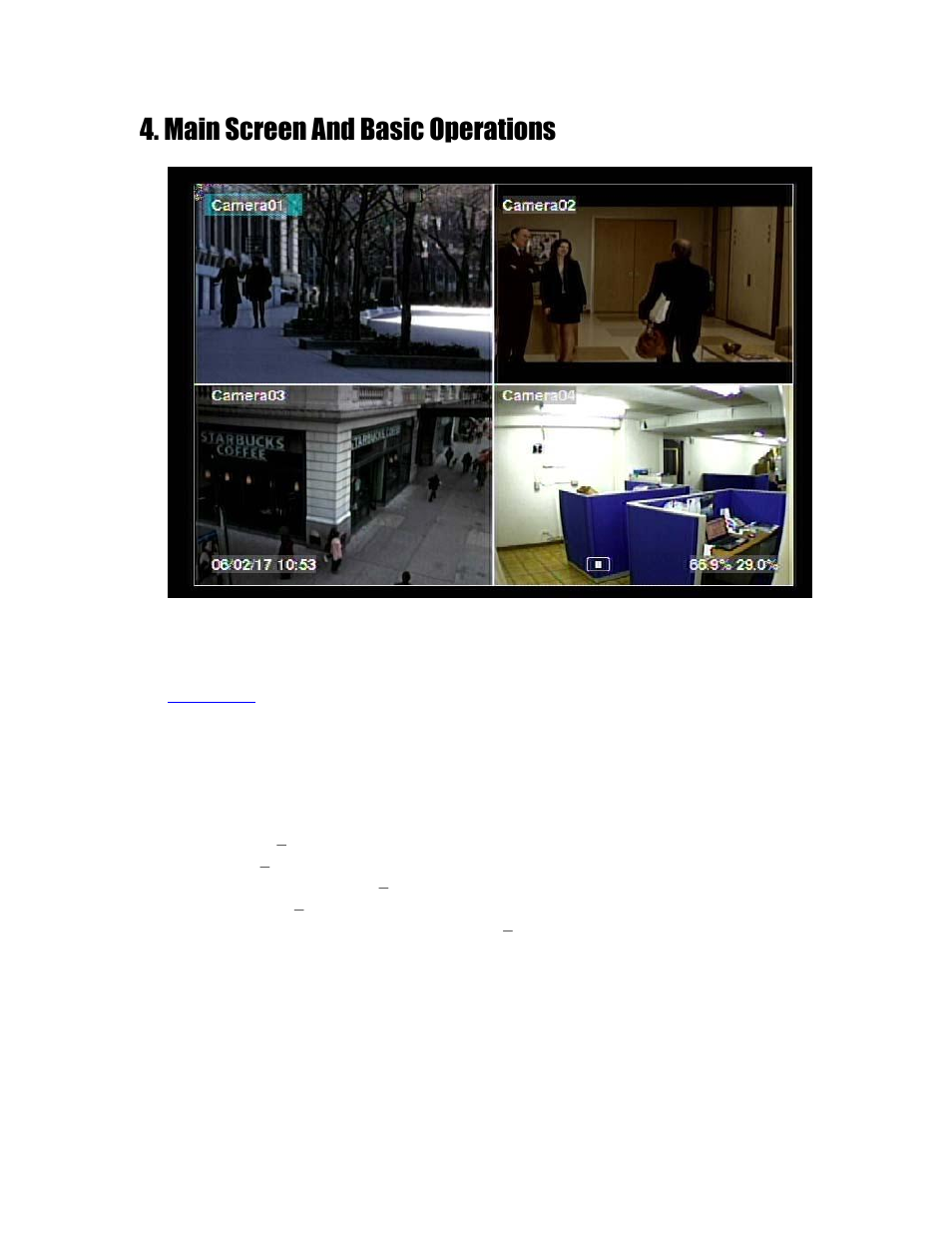 Main screen and basic operations | Aposonic A-S0402R21 User Manual | Page 16 / 83