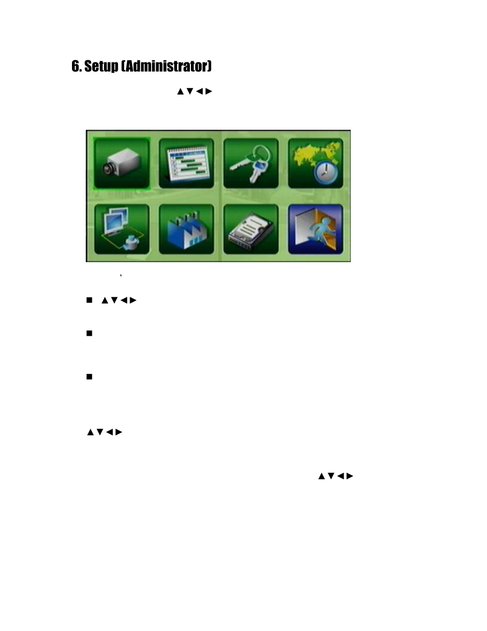 Setup (administrator) | Aposonic A-S0402R21 User Manual | Page 30 / 83
