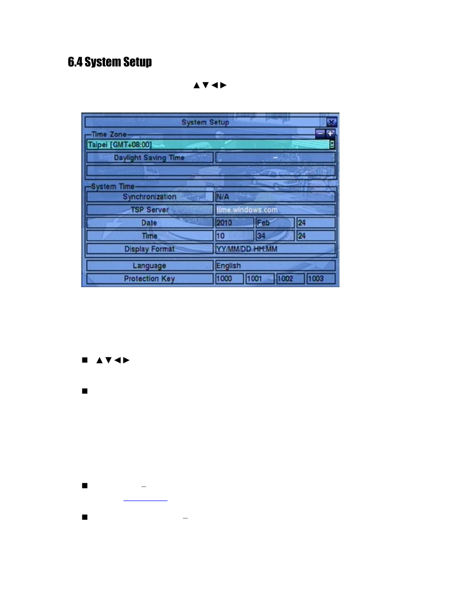 4 system setup | Aposonic A-S0402R21 User Manual | Page 43 / 83