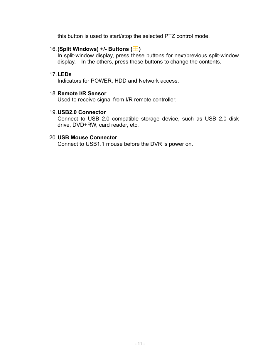Aposonic A-S0802R18 User Manual | Page 11 / 116