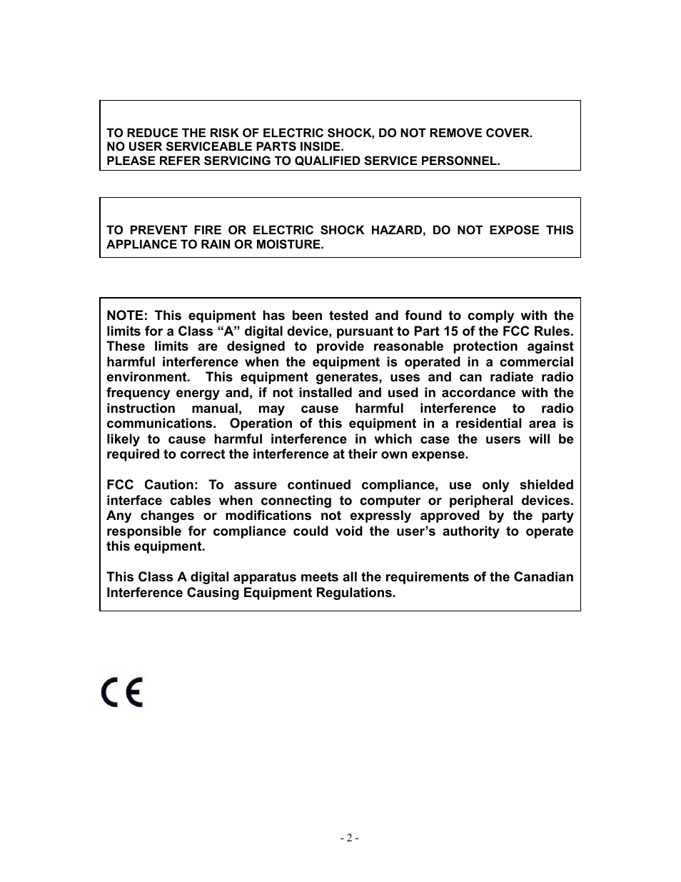 Aposonic A-S0802R18 User Manual | Page 2 / 116