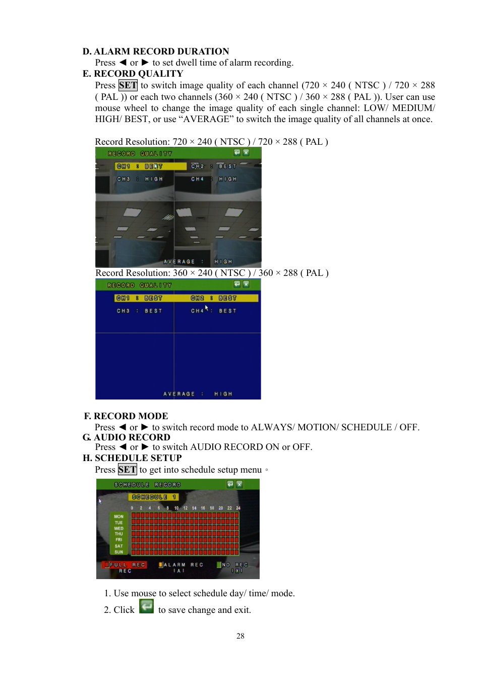 Aposonic A-S0804R3 User Manual | Page 28 / 73