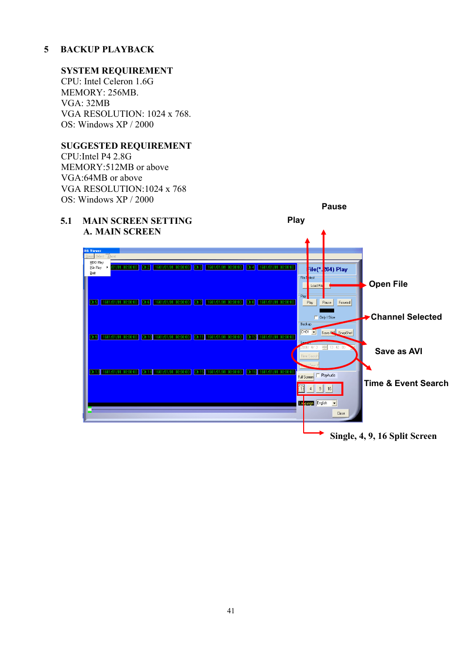 Aposonic A-S0804R3 User Manual | Page 41 / 73