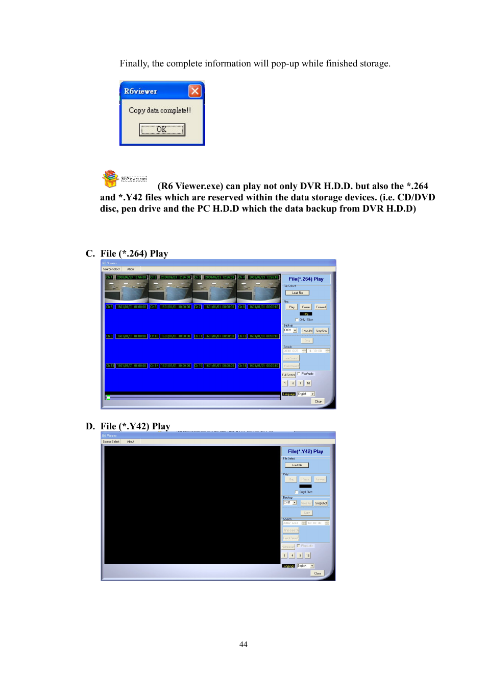 Aposonic A-S0804R3 User Manual | Page 44 / 73