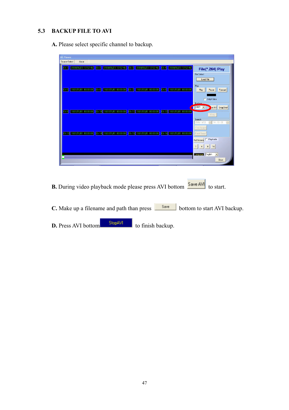 Aposonic A-S0804R3 User Manual | Page 47 / 73