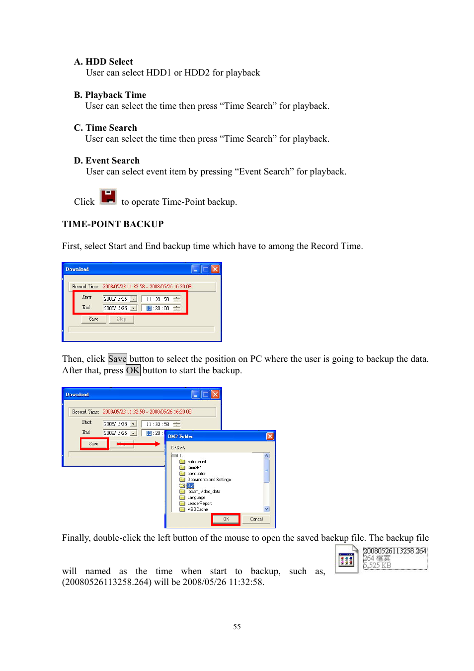 Aposonic A-S0804R3 User Manual | Page 55 / 73