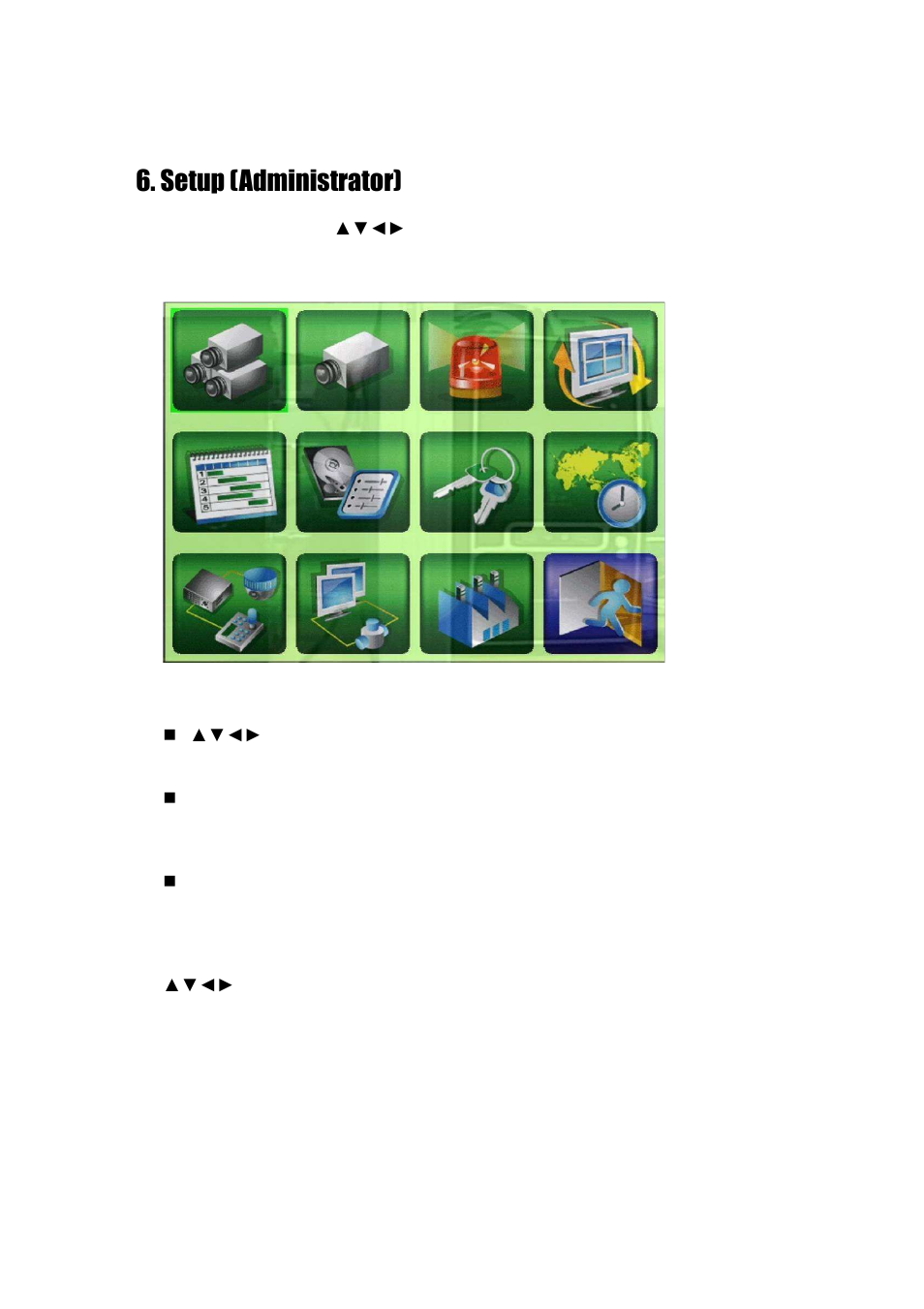 Setup (administrator) | Aposonic A-S1602R25 User Manual | Page 35 / 121