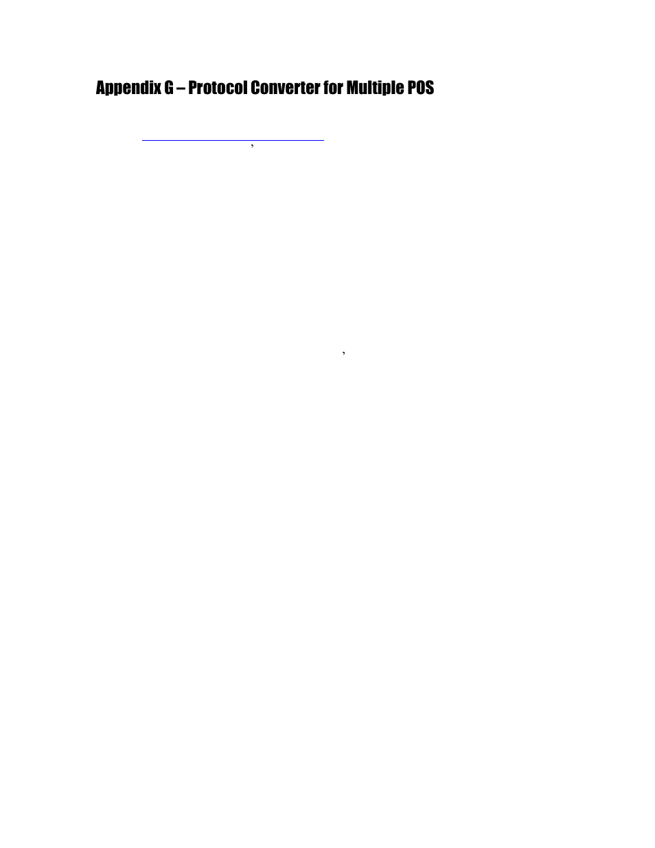 Appendix g – protocol converter for multiple pos | Aposonic A-S1604R20A User Manual | Page 121 / 121