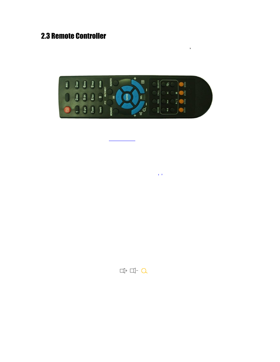 3 remote controller | Aposonic A-S1604R20A User Manual | Page 14 / 121
