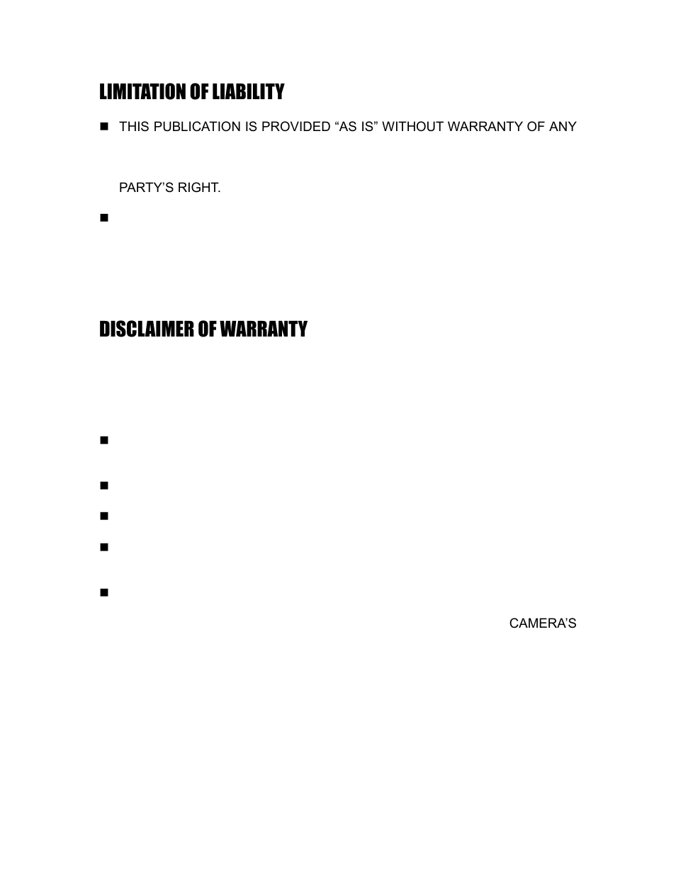 Limitation of liability, Disclaimer of warranty | Aposonic A-S1604R20A User Manual | Page 3 / 121