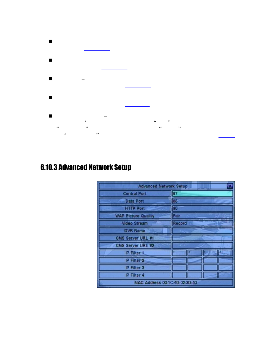 3 advanced network setup, R to, Section 6.10.3 | Aposonic A-S1604R20A User Manual | Page 73 / 121