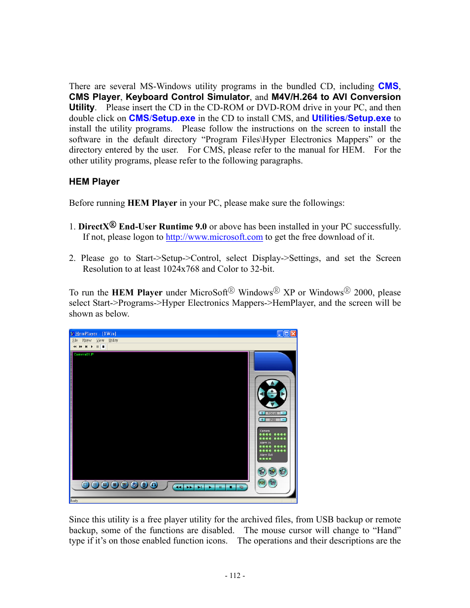 Appendix e – ms-windows hem utilities | Aposonic A-S1602R20B User Manual | Page 112 / 120