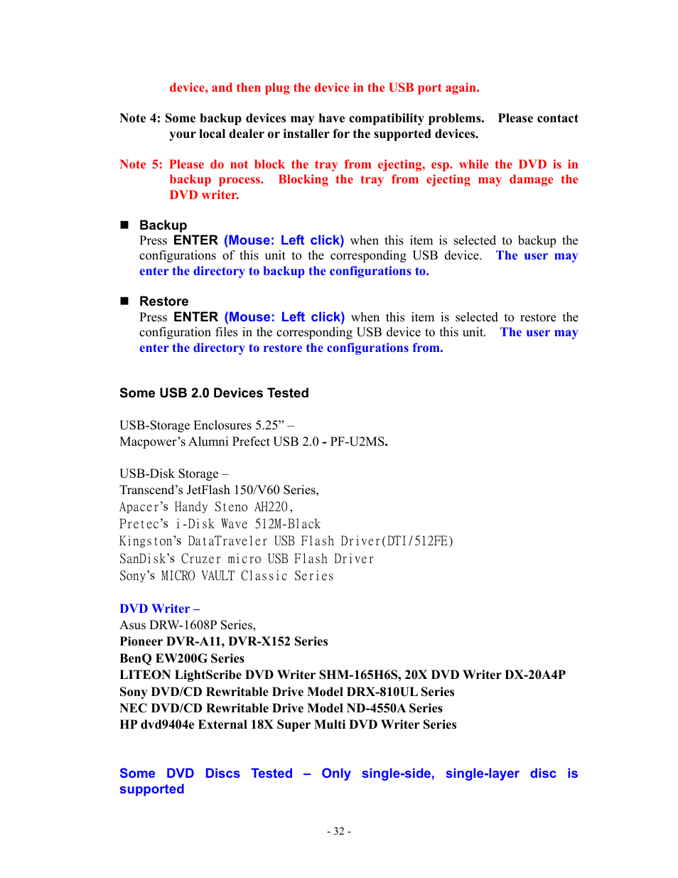 Aposonic A-S1602R20B User Manual | Page 32 / 120