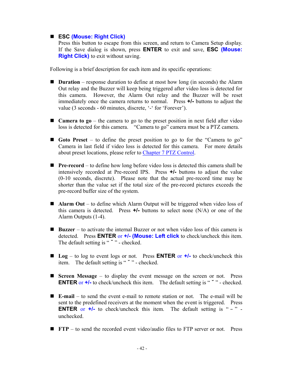 Aposonic A-S1602R20B User Manual | Page 42 / 120