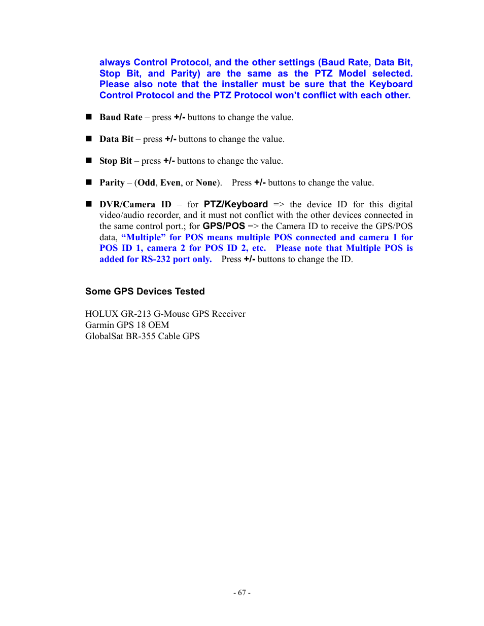 Aposonic A-S1602R20B User Manual | Page 67 / 120