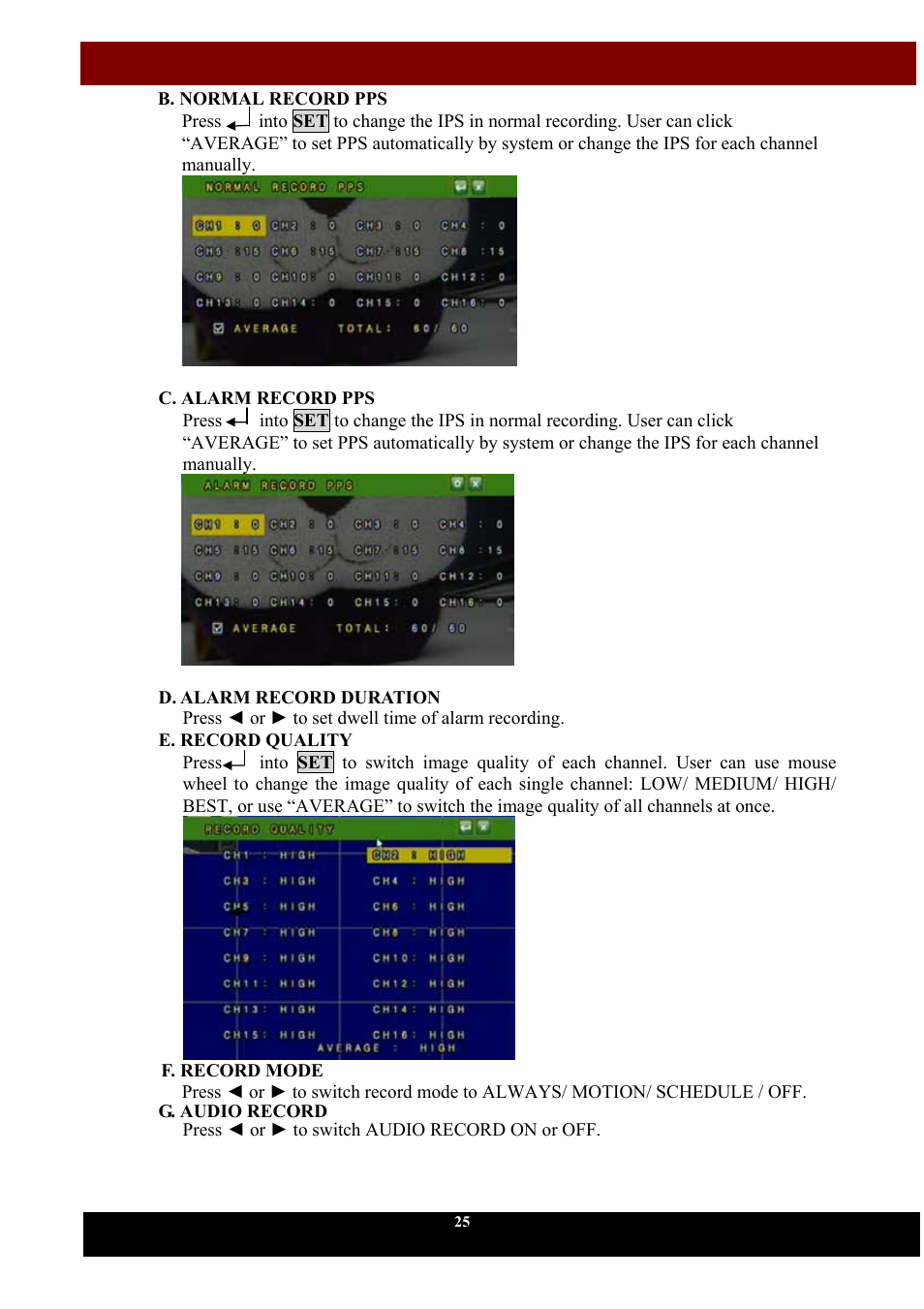 Aposonic A-S1604R4 User Manual | Page 26 / 71