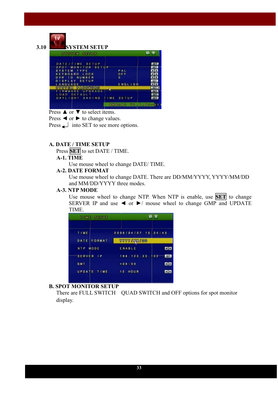 Aposonic A-S1604R4 User Manual | Page 34 / 71
