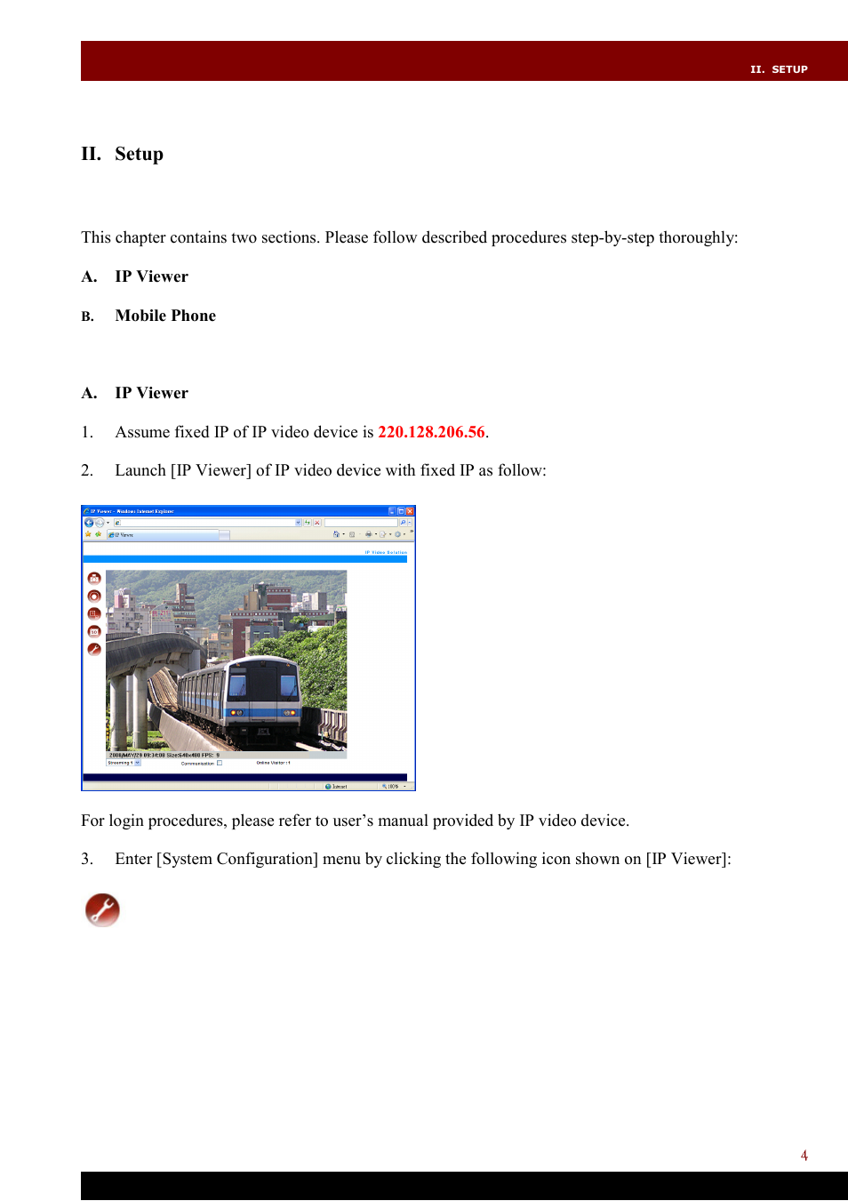 Ii. setup | Aposonic A-S1604R4 User Manual | Page 4 / 9
