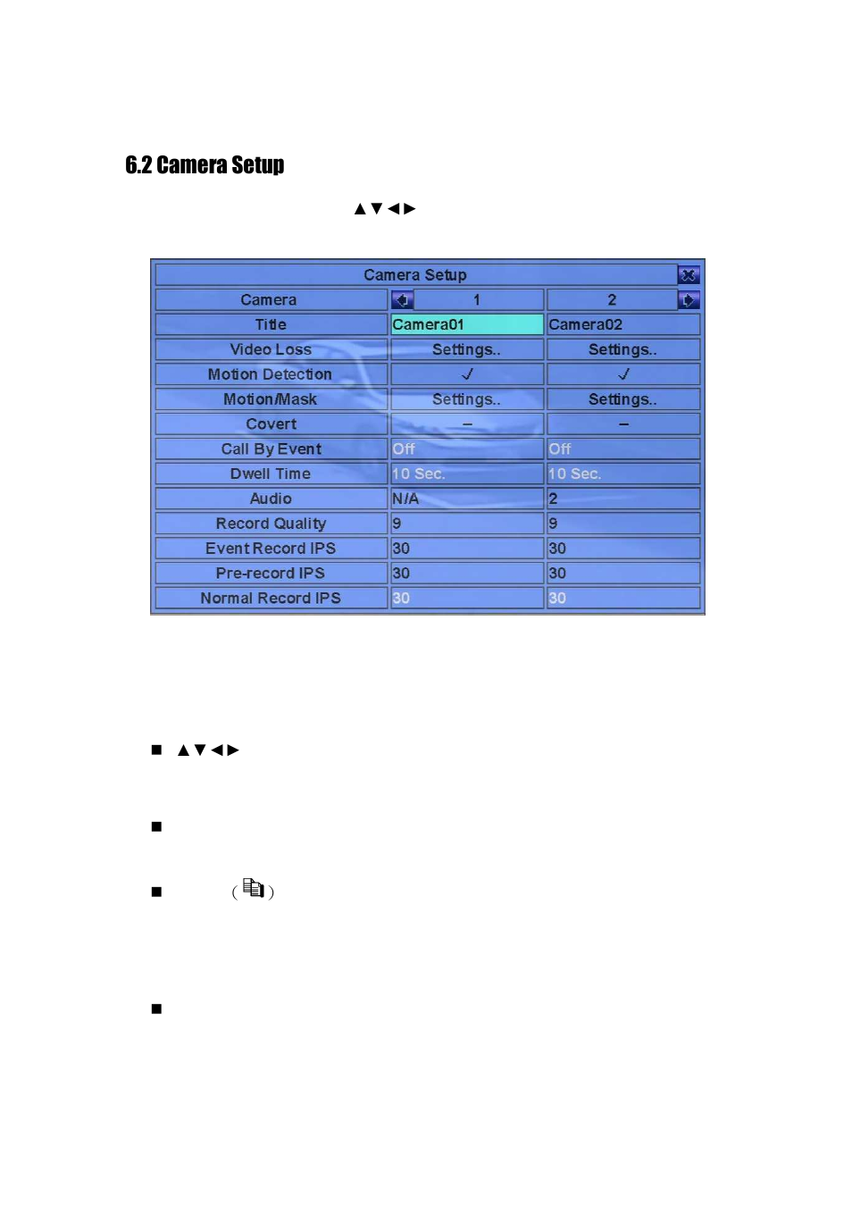 2 camera setup | Aposonic A-H2A8D2 User Manual | Page 41 / 125