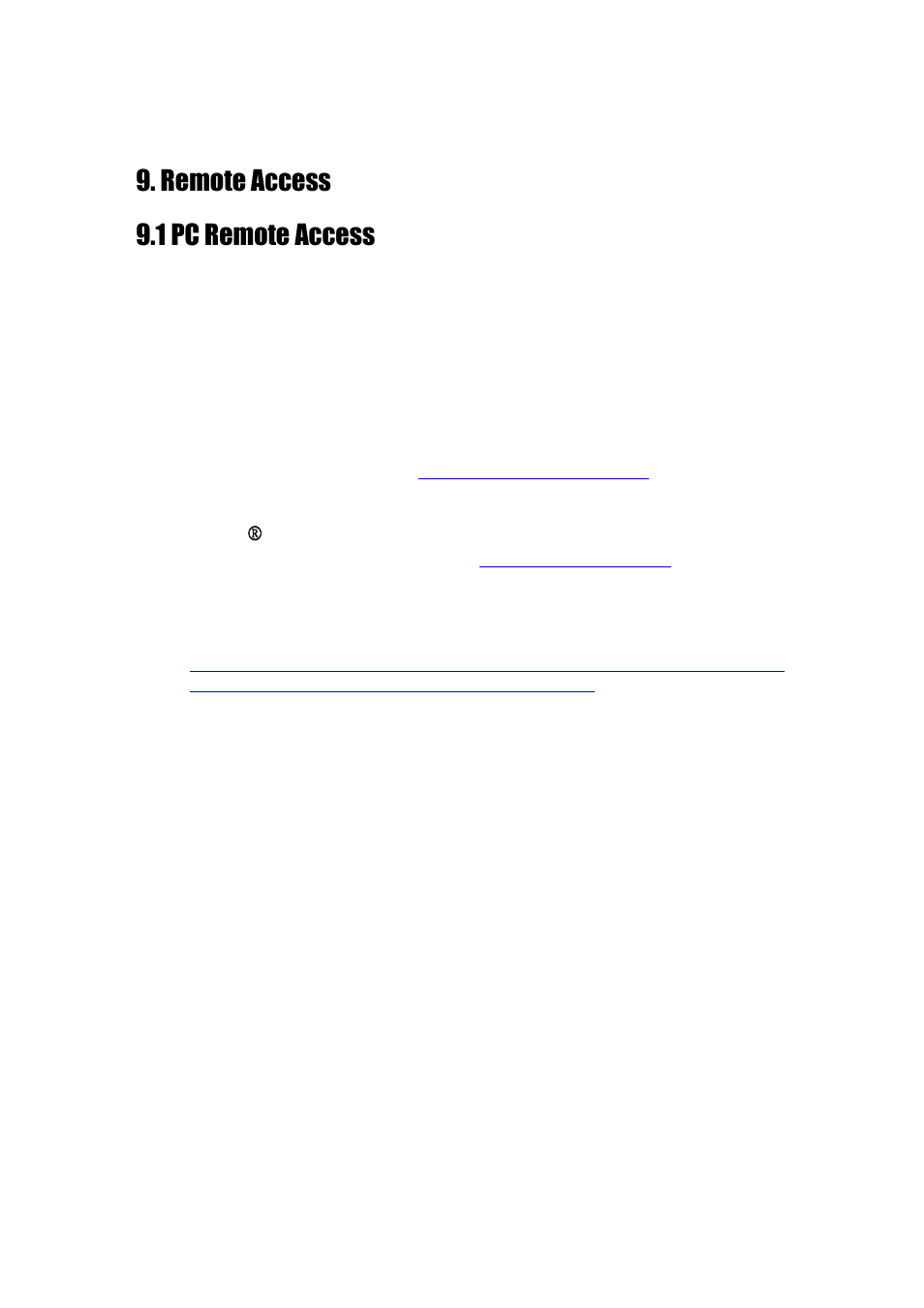 Remote access, 1 pc remote access | Aposonic A-H2A8D2 User Manual | Page 98 / 125