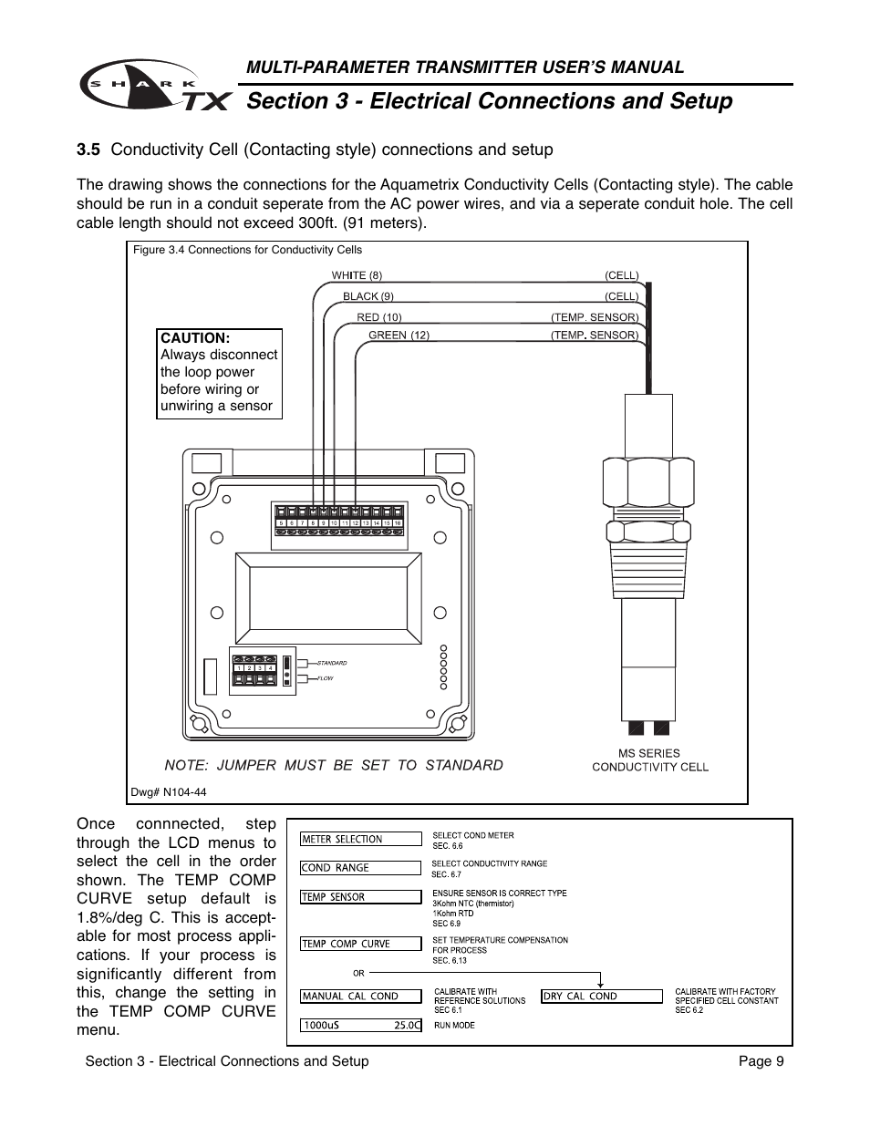 Aquametrix SHARK TX / TXP Transmitters User Manual User Manual | Page 11 / 82