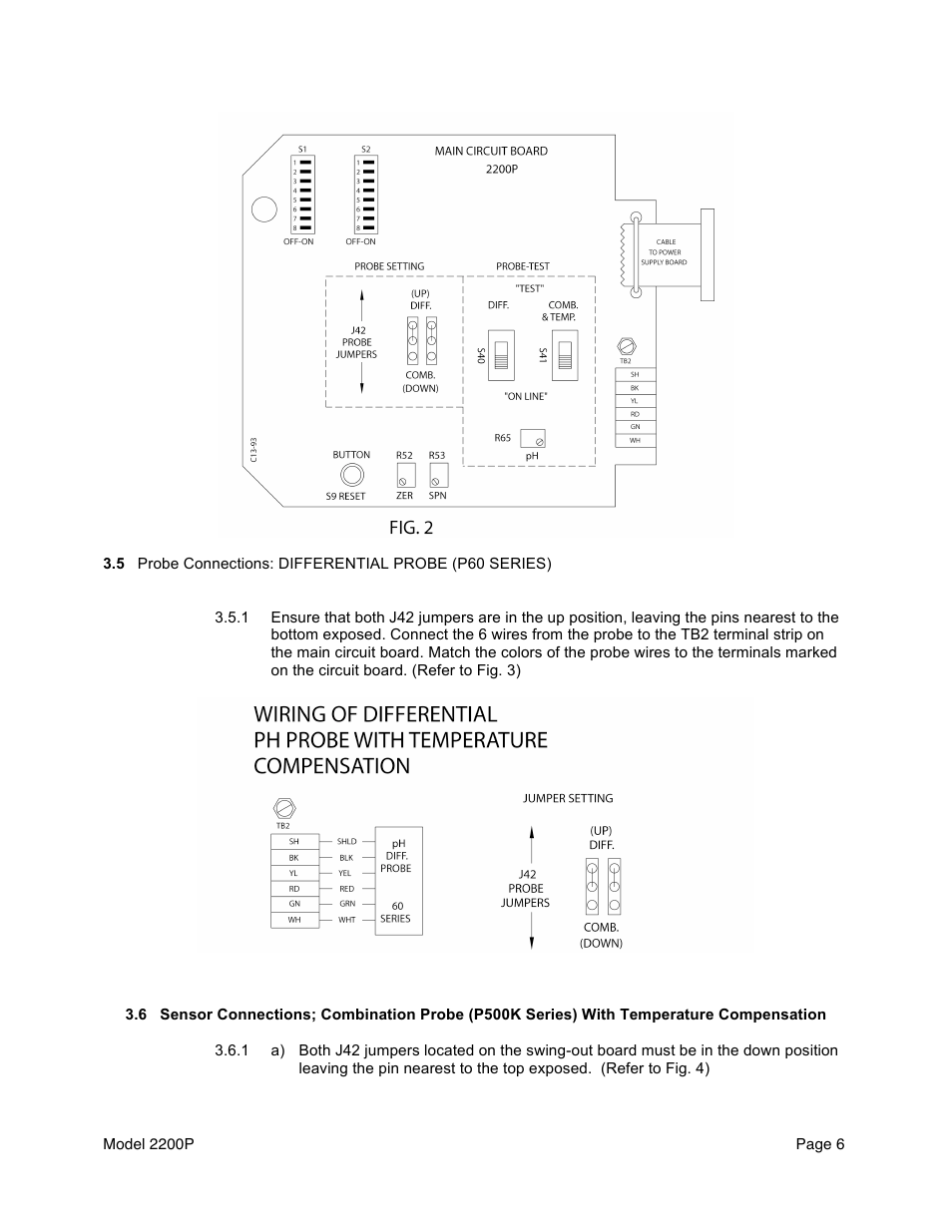 Aquametrix 2200P pH Analyzer/Controller User Manual User Manual | Page 8 / 30