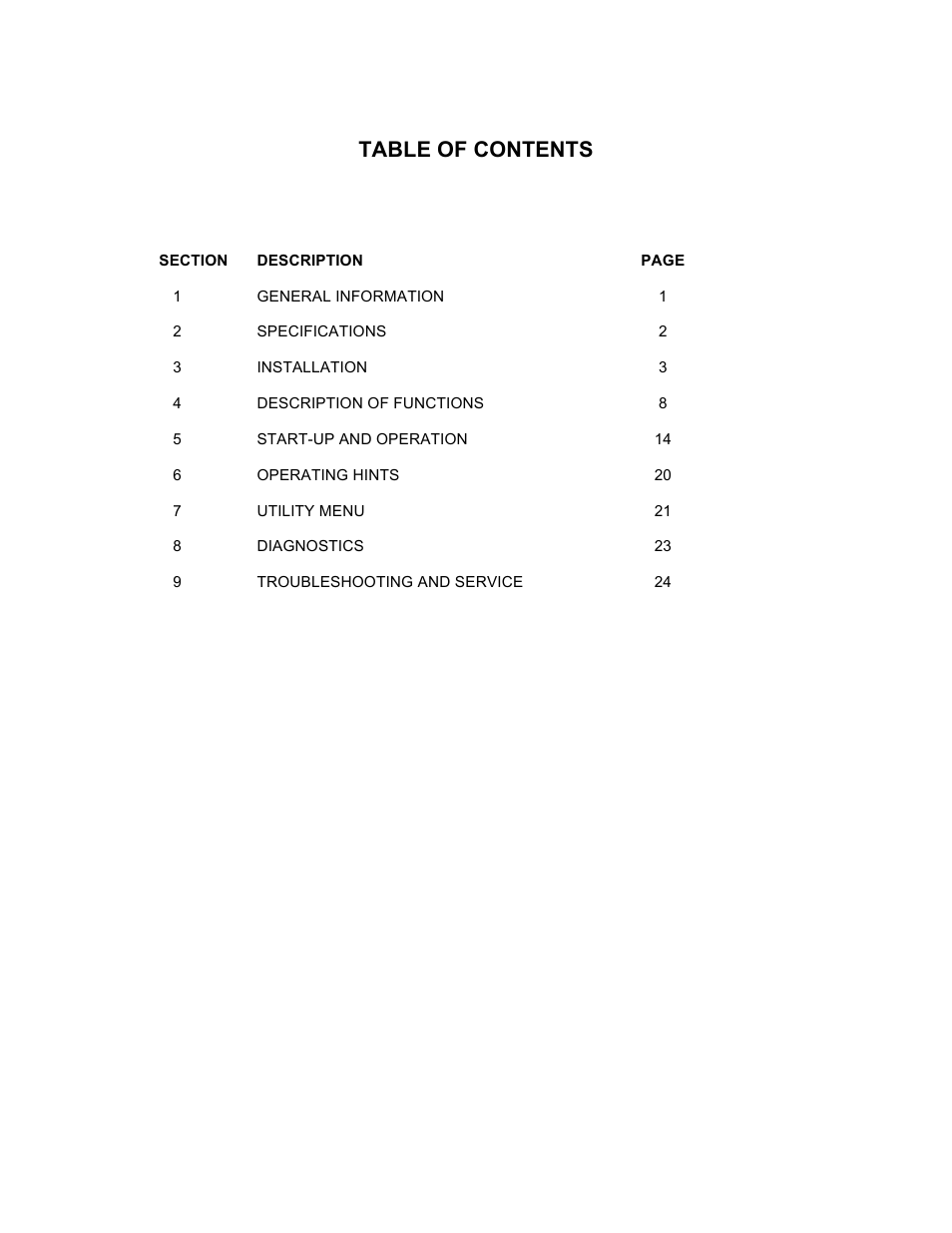 Aquametrix 2200R ORP Analyzer/Controller User Manual User Manual | Page 2 / 30