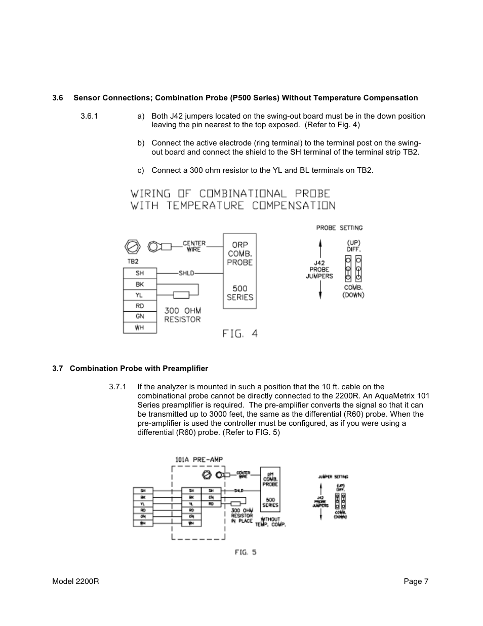Aquametrix 2200R ORP Analyzer/Controller User Manual User Manual | Page 9 / 30