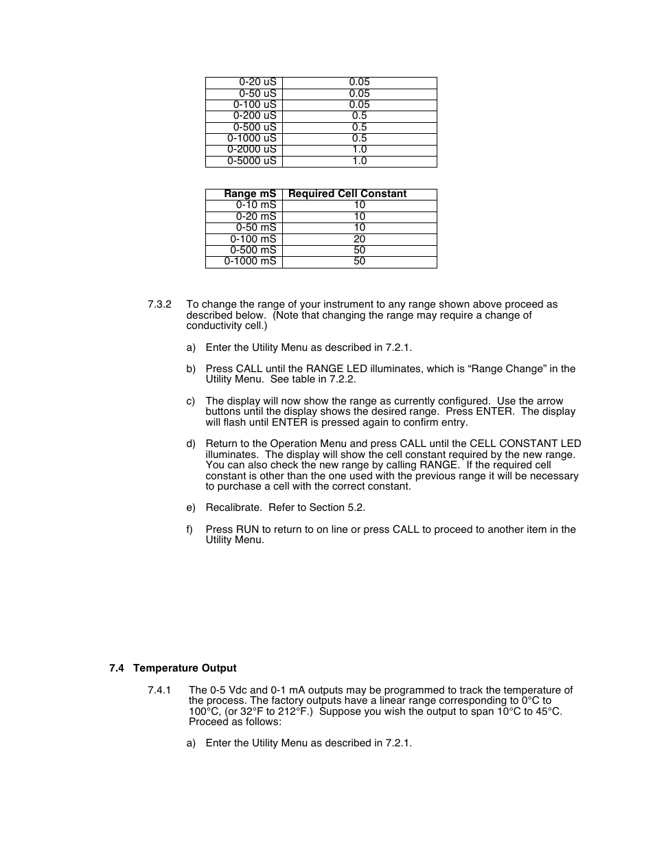 Aquametrix 2200C Conductivity Controller User Manual User Manual | Page 20 / 28