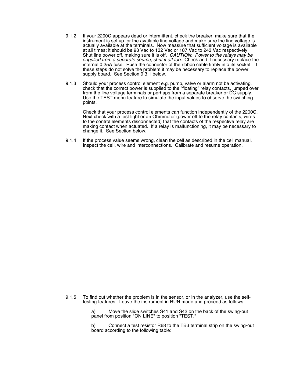 Aquametrix 2200C Conductivity Controller User Manual User Manual | Page 24 / 28