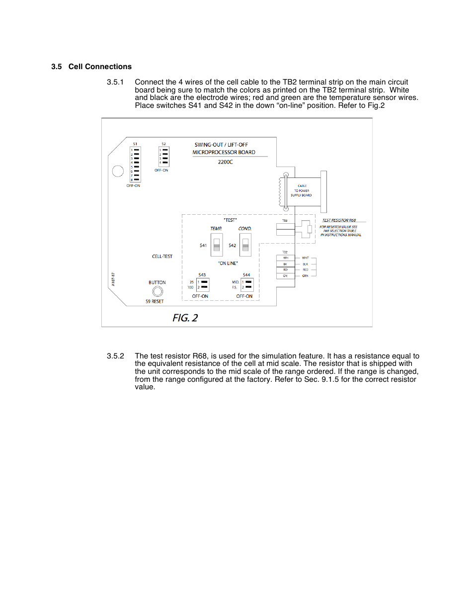 Aquametrix 2200C Conductivity Controller User Manual User Manual | Page 7 / 28